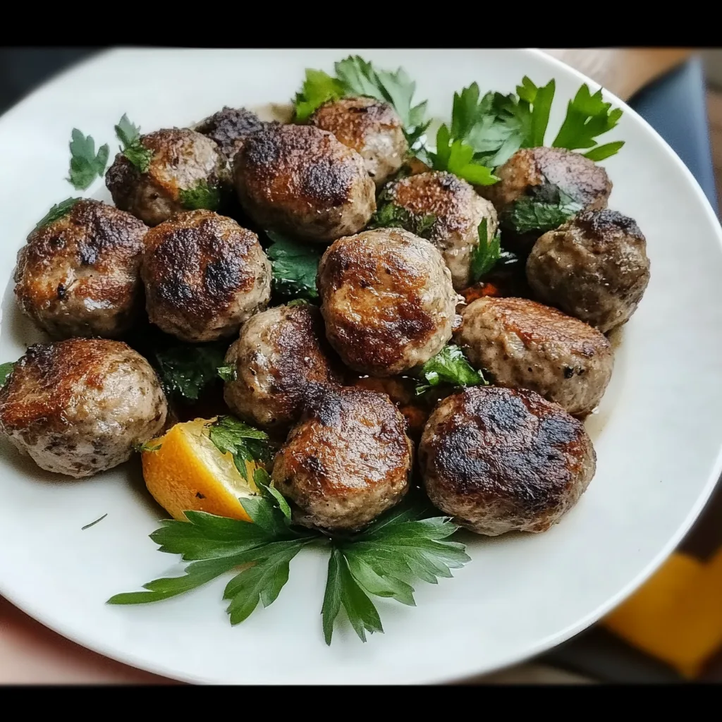 Plate of tender, juicy beef liver cooked with onions and herbs