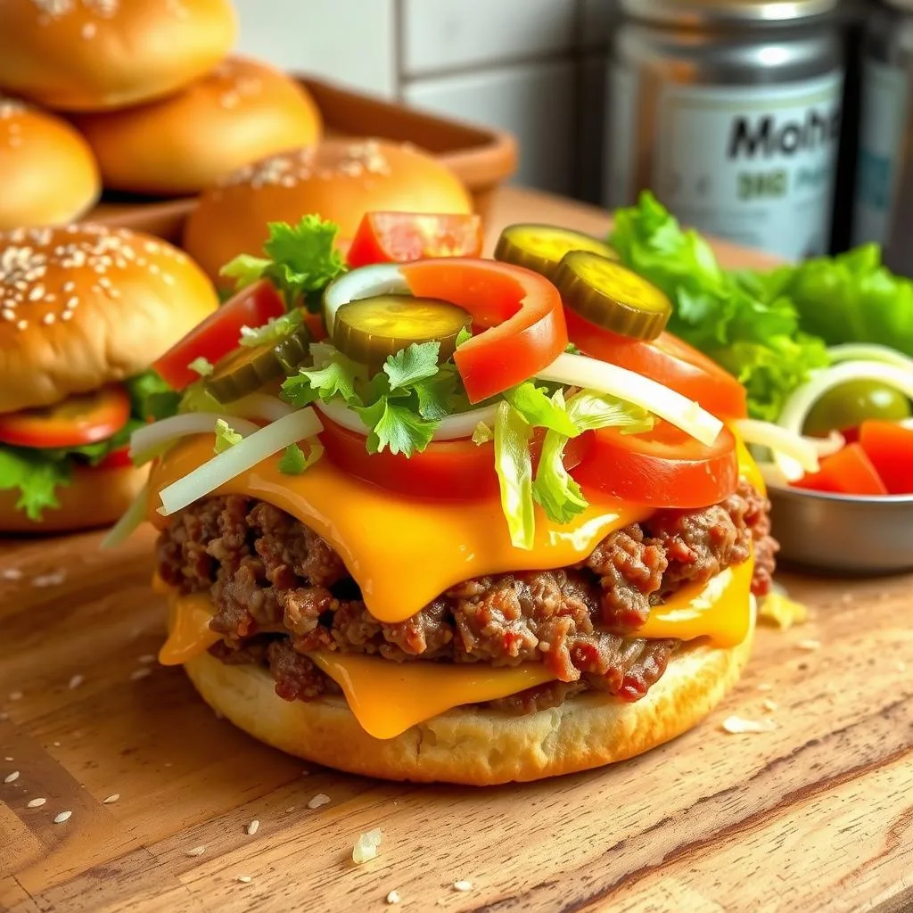 Big Mac Casserole Ingredients Big Mac Casserole Ingredients