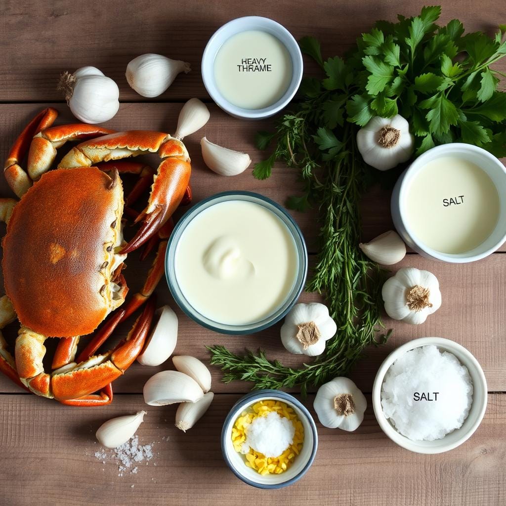 Crab brulee recipe ingredients