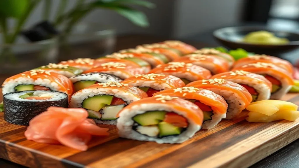 Salmon Avocado Roll