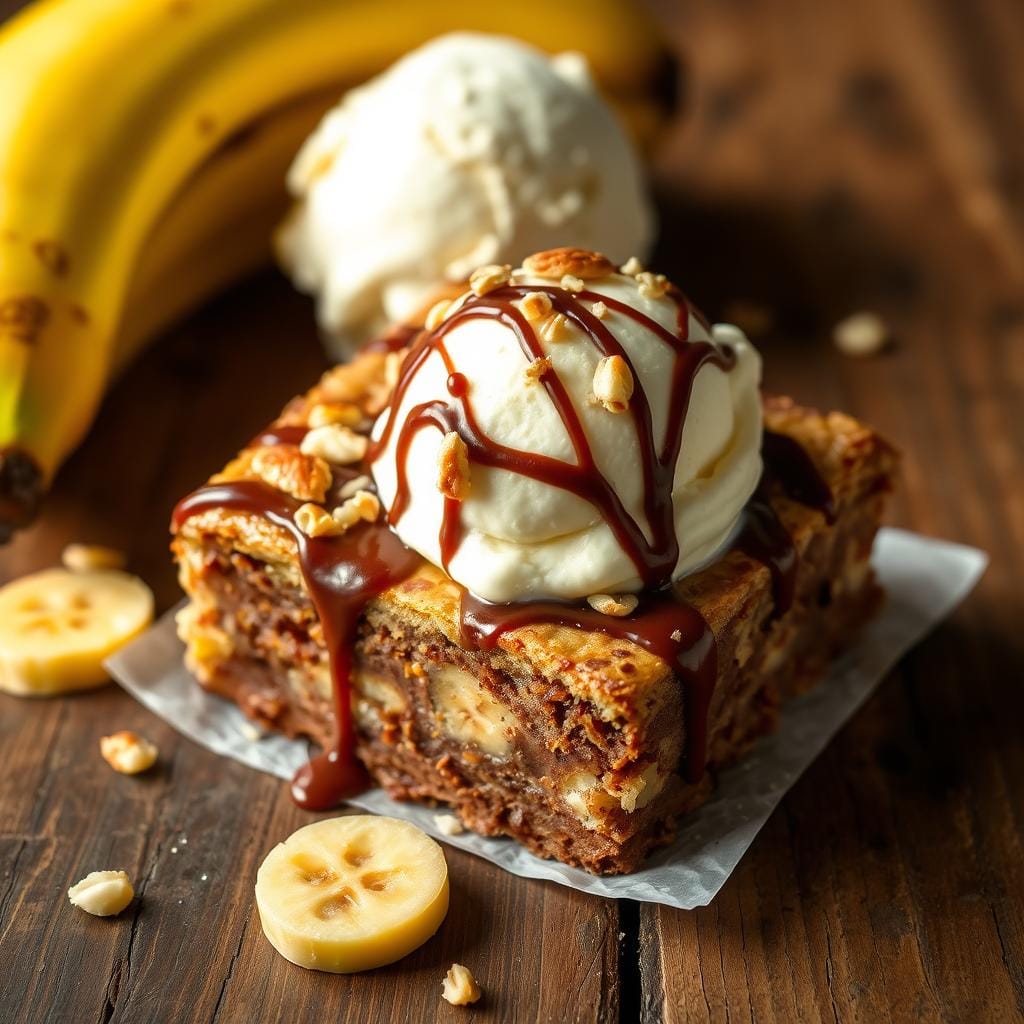 baked banana treats