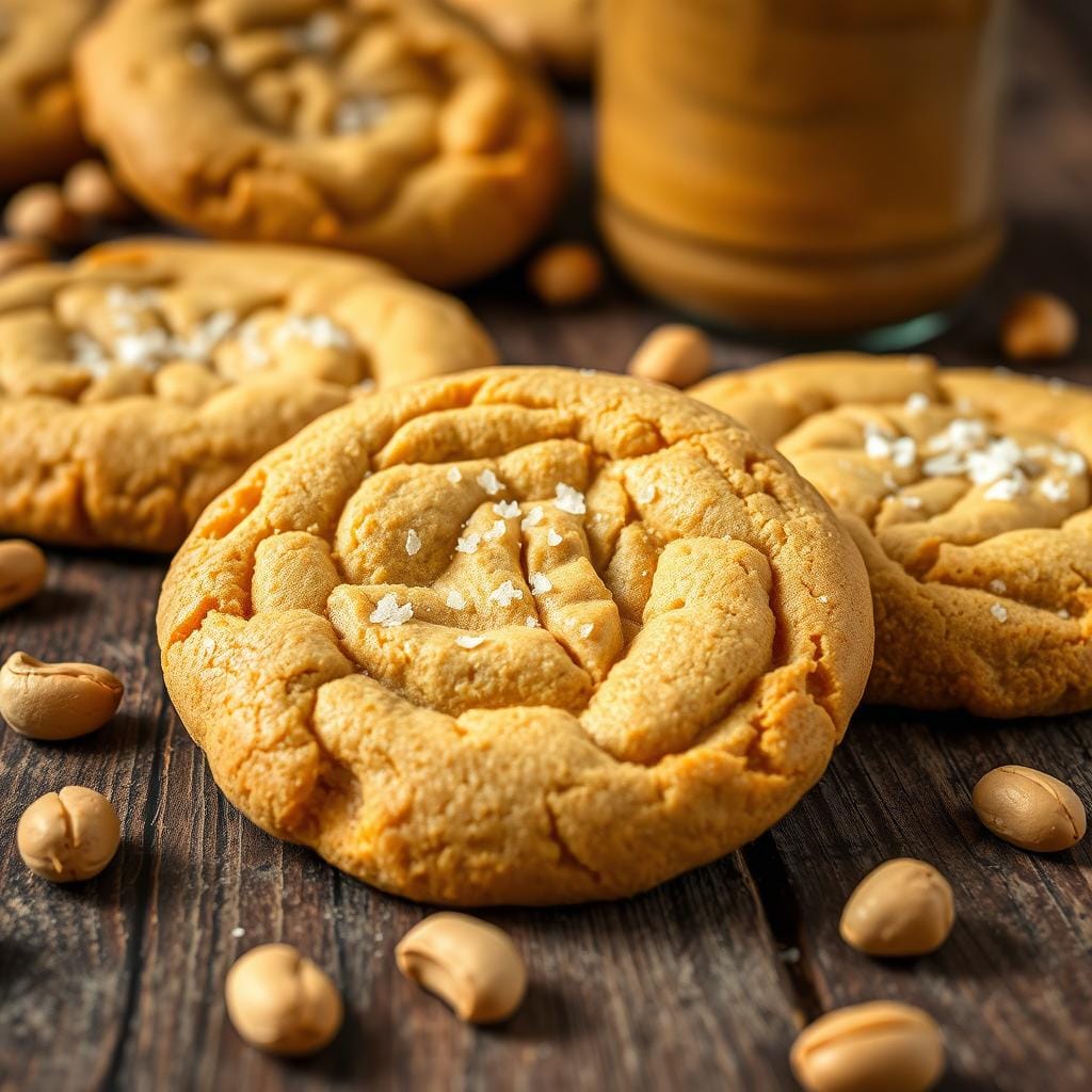 bakery-style peanut butter cookies