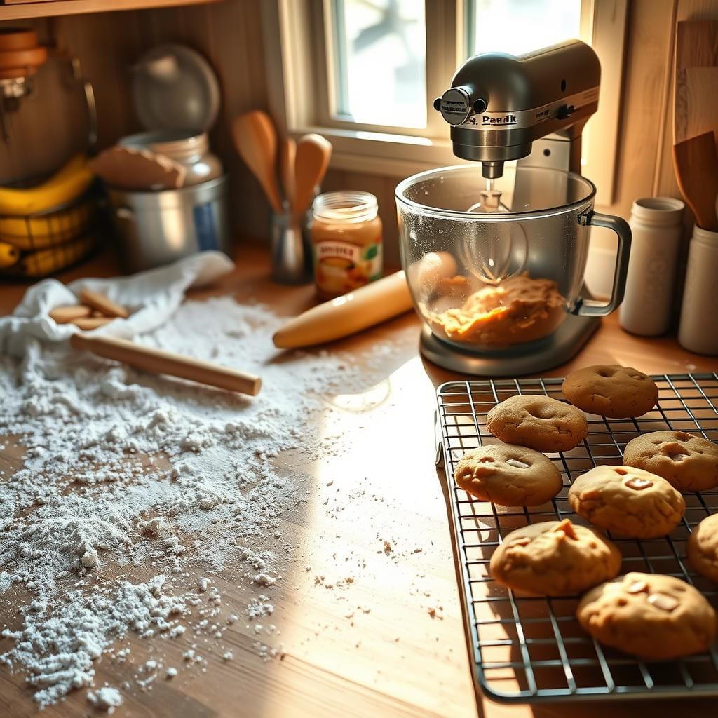 baking cookies