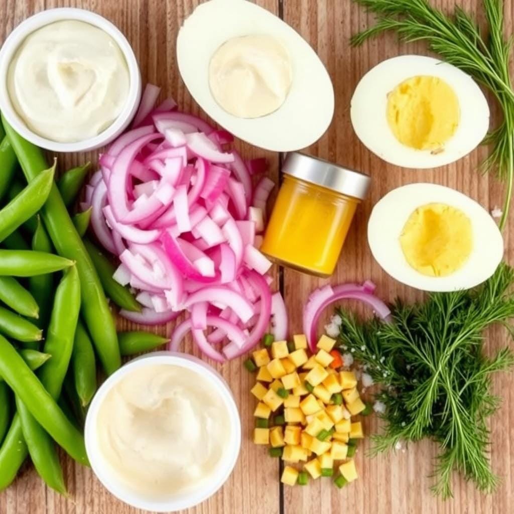 edamame egg salad ingredients