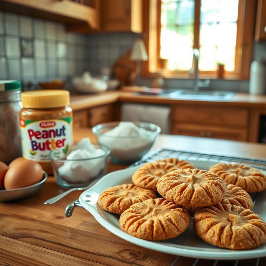 homemade peanut butter cookie recipe