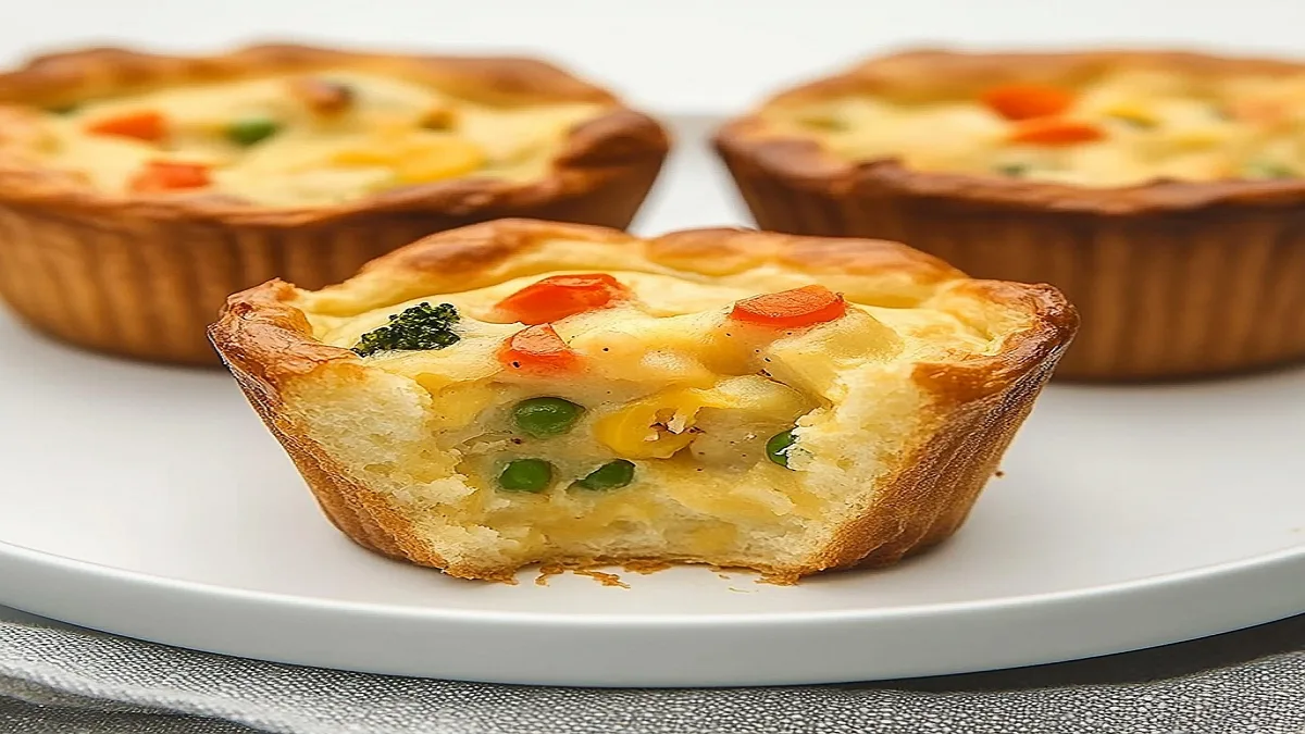 mini chicken pot pie