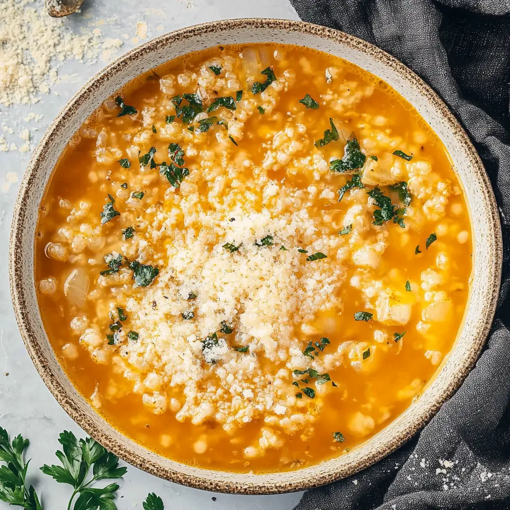 Simple Pastina Soup.