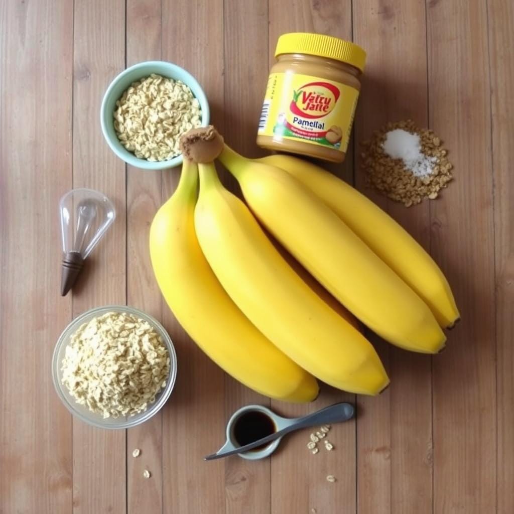 peanut butter banana cookie ingredients