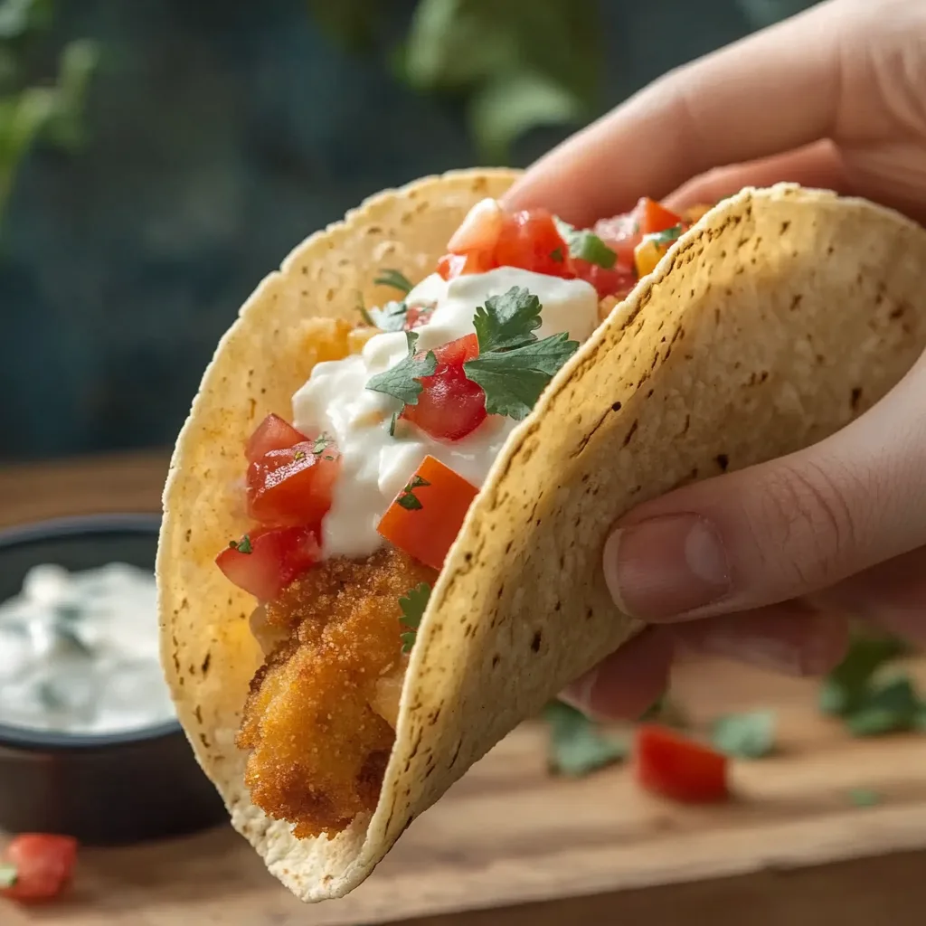 potato tacos with fresh toppings, perfect for a vegetarian meal.