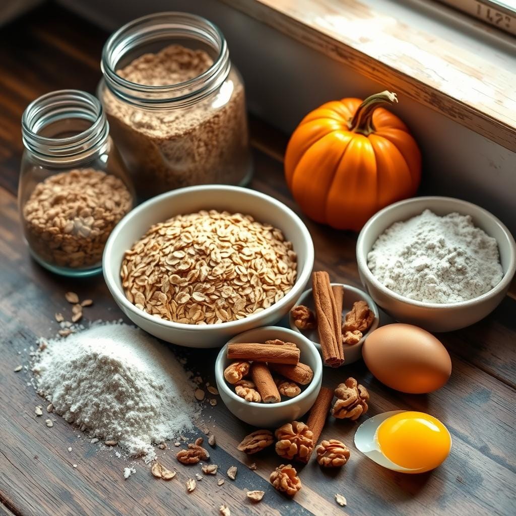 pumpkin oatmeal cookies ingredients